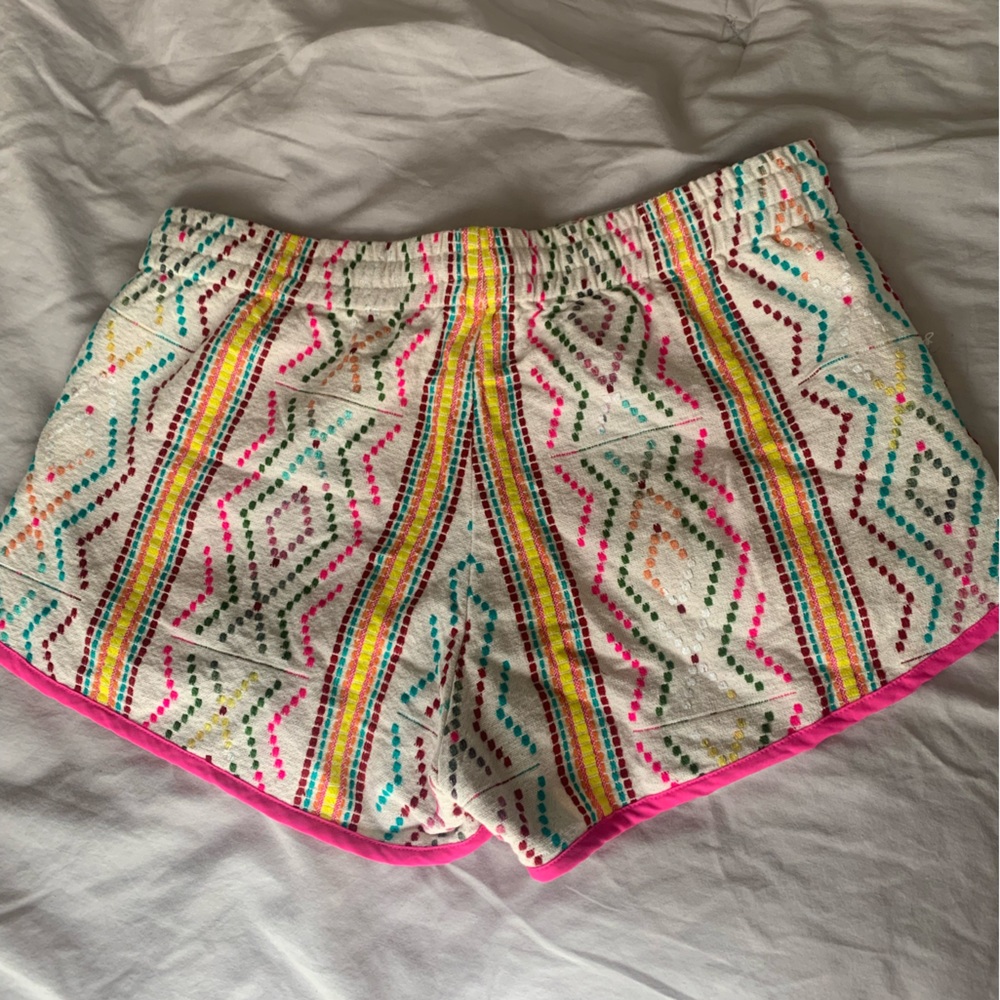 Judith March Aztec Embroided Shorts - Picture 3 of 7